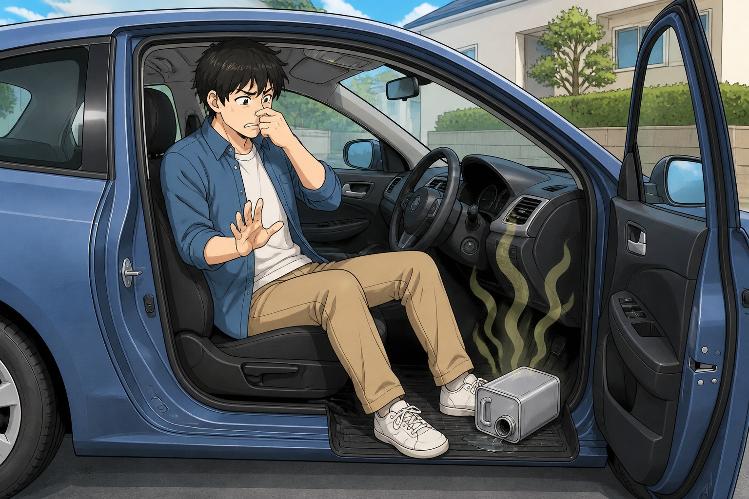 臭い除去・車内全体のクリーニング
